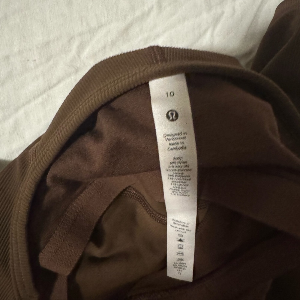 Lululemon Ribbed Contoured Unitard 6" - Picture 5 of 5